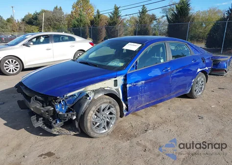 2024 Hyundai Elantra Sel из США, поврежденный, VIN KMHLM4DG2RU680274